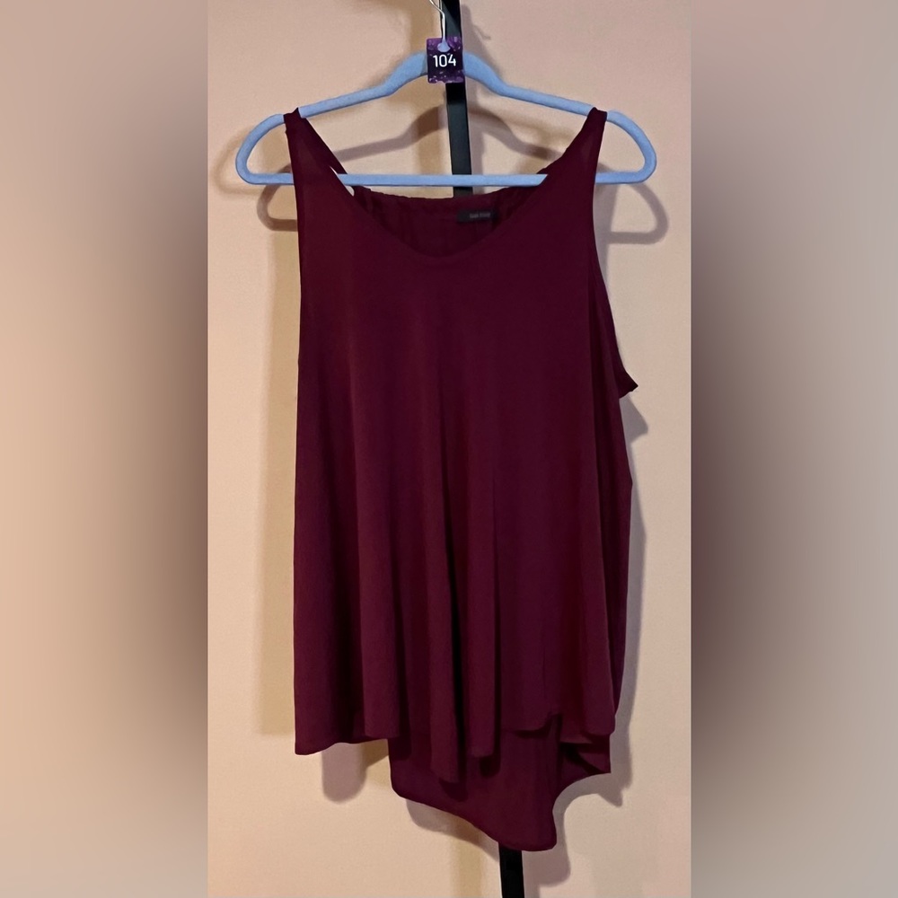 First Love Rich Burgundy Tank Top
